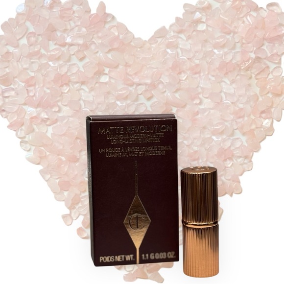 Charlotte Tilbury Other - Matte Revolution Lipstick PILLOW TALK mini New in Box. (Nude pink)